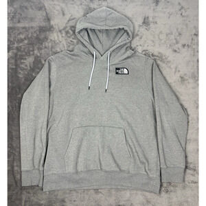 North Face Hoodie Mens XL Pullover Fleece Sweatshirt Kangaroo Pocket Outdoor
